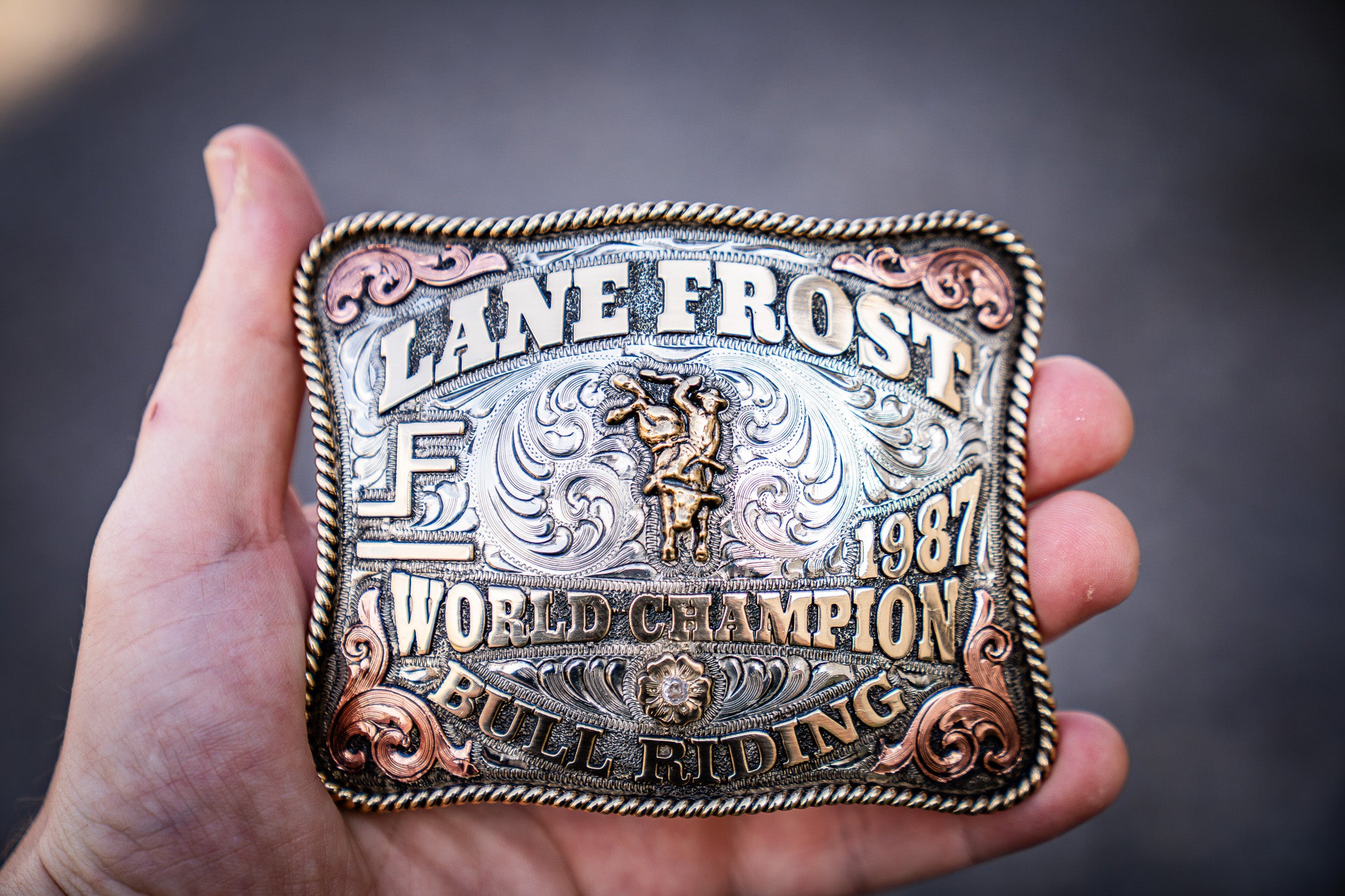 Lane Frost Brand Limited Edition LF Buckle