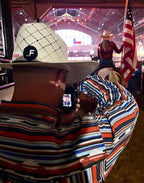 Circle Hat Patch-White