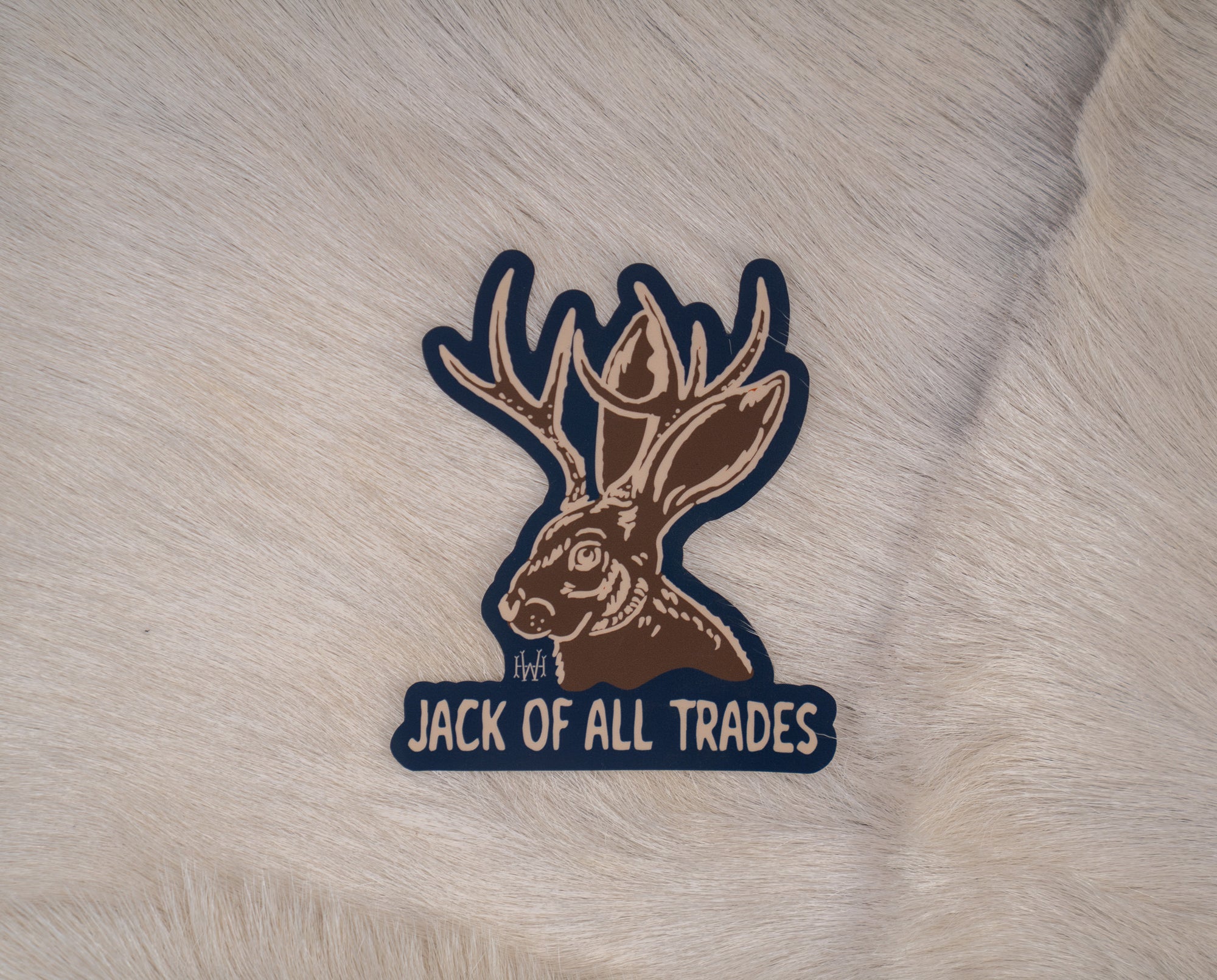 Jackrabbit Sticker
