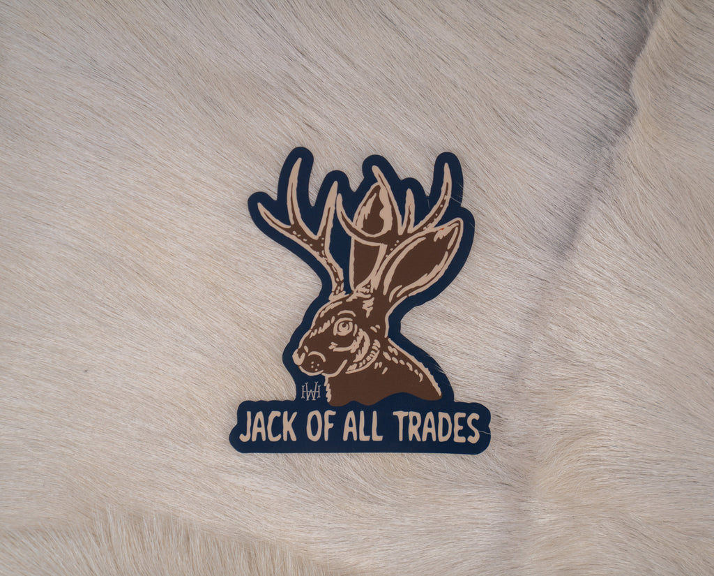 Jackrabbit Sticker