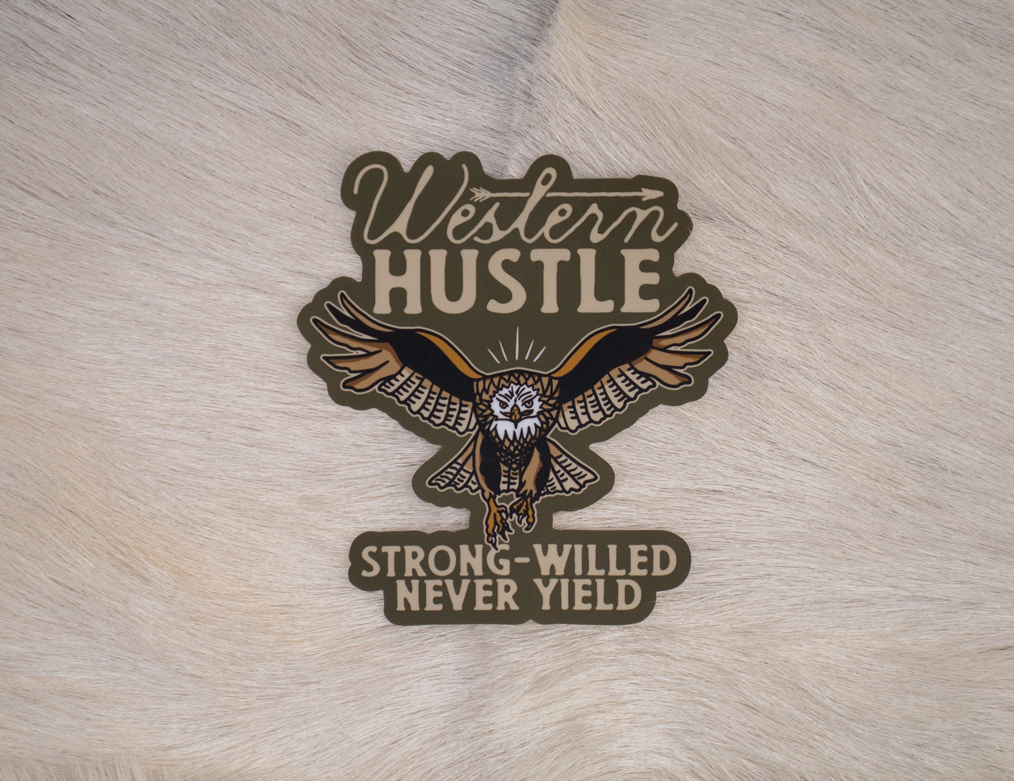 Strong-Willed Sticker