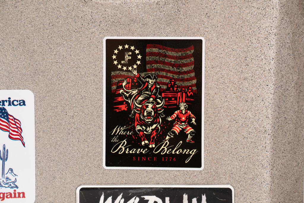 Brave Sticker
