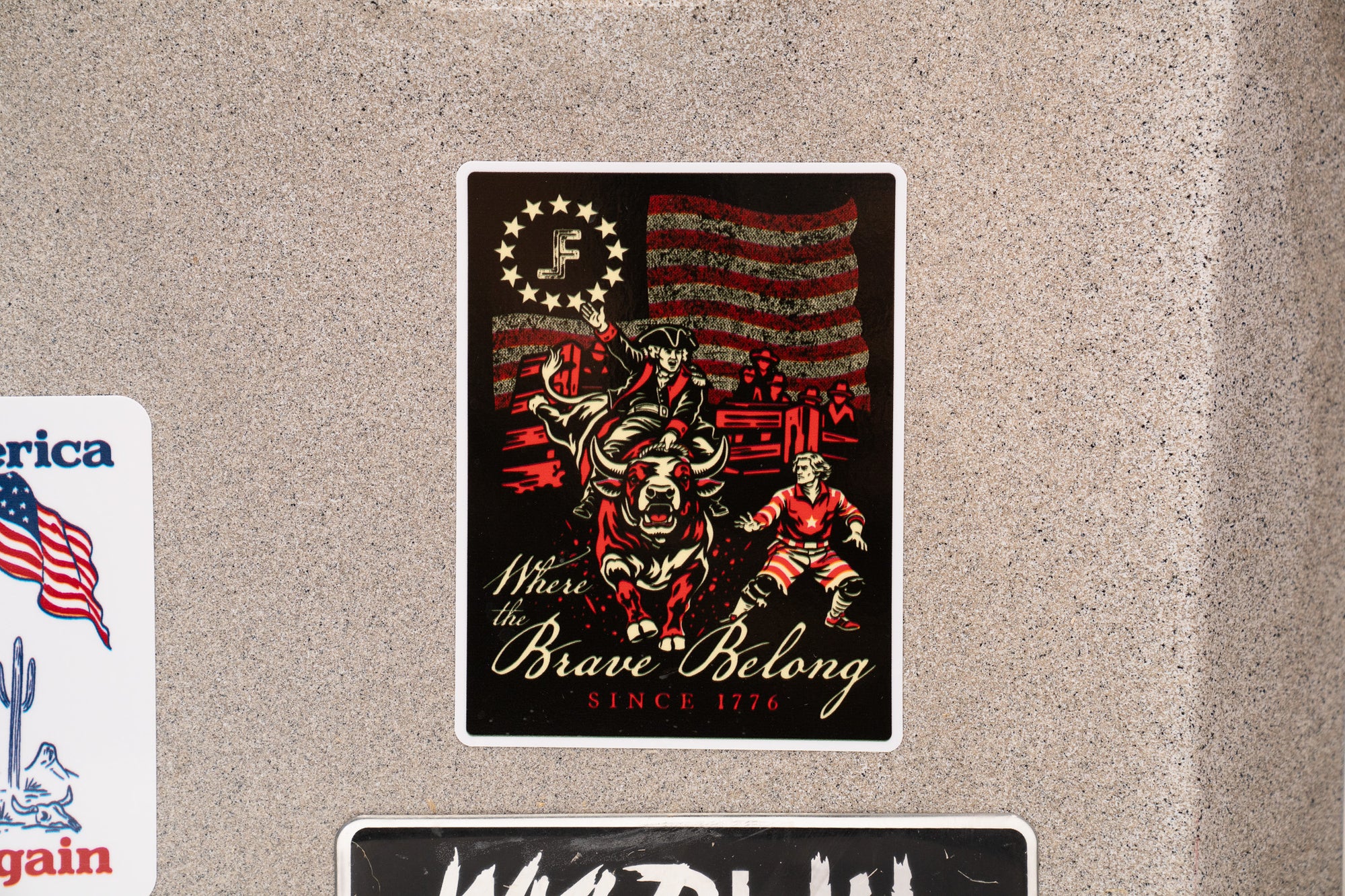 Brave Sticker