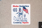 Make America Cowboy Sticker