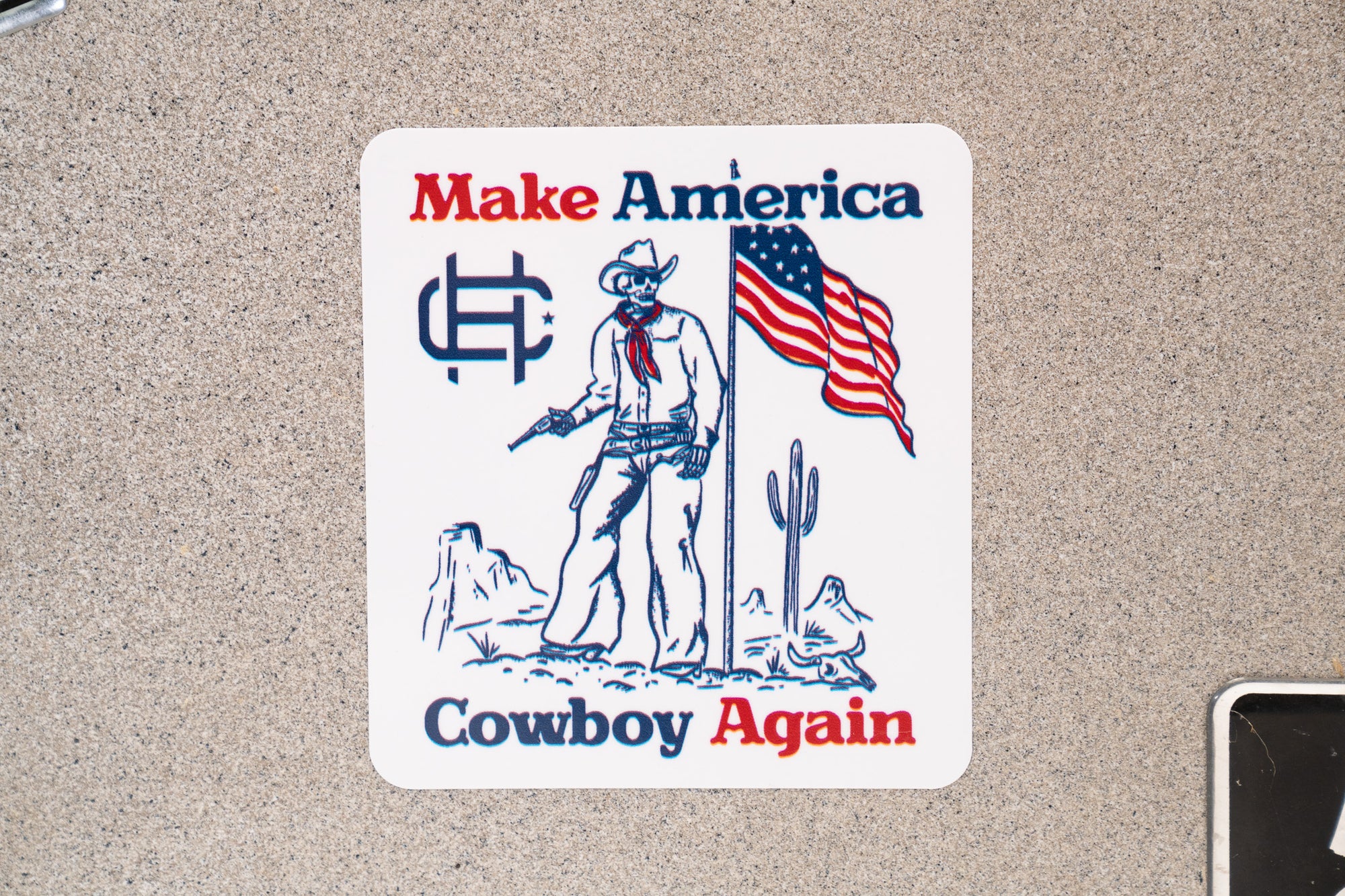 Make America Cowboy Sticker