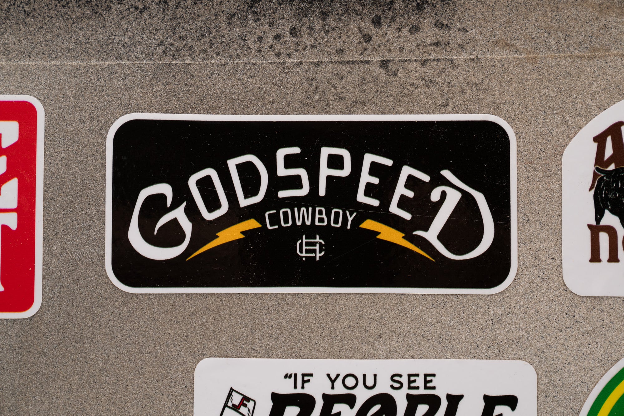 Godspeed Sticker