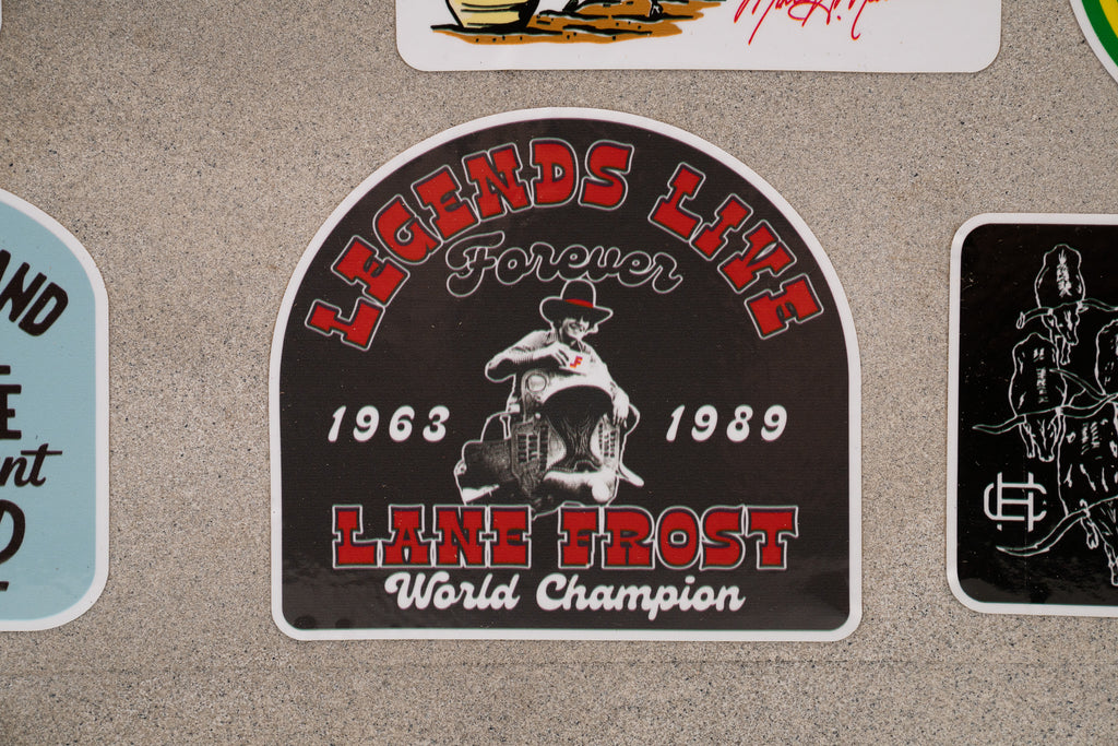 Legends Live Forever Sticker