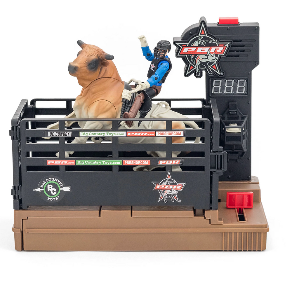 PBR Bucking Bull & Rider