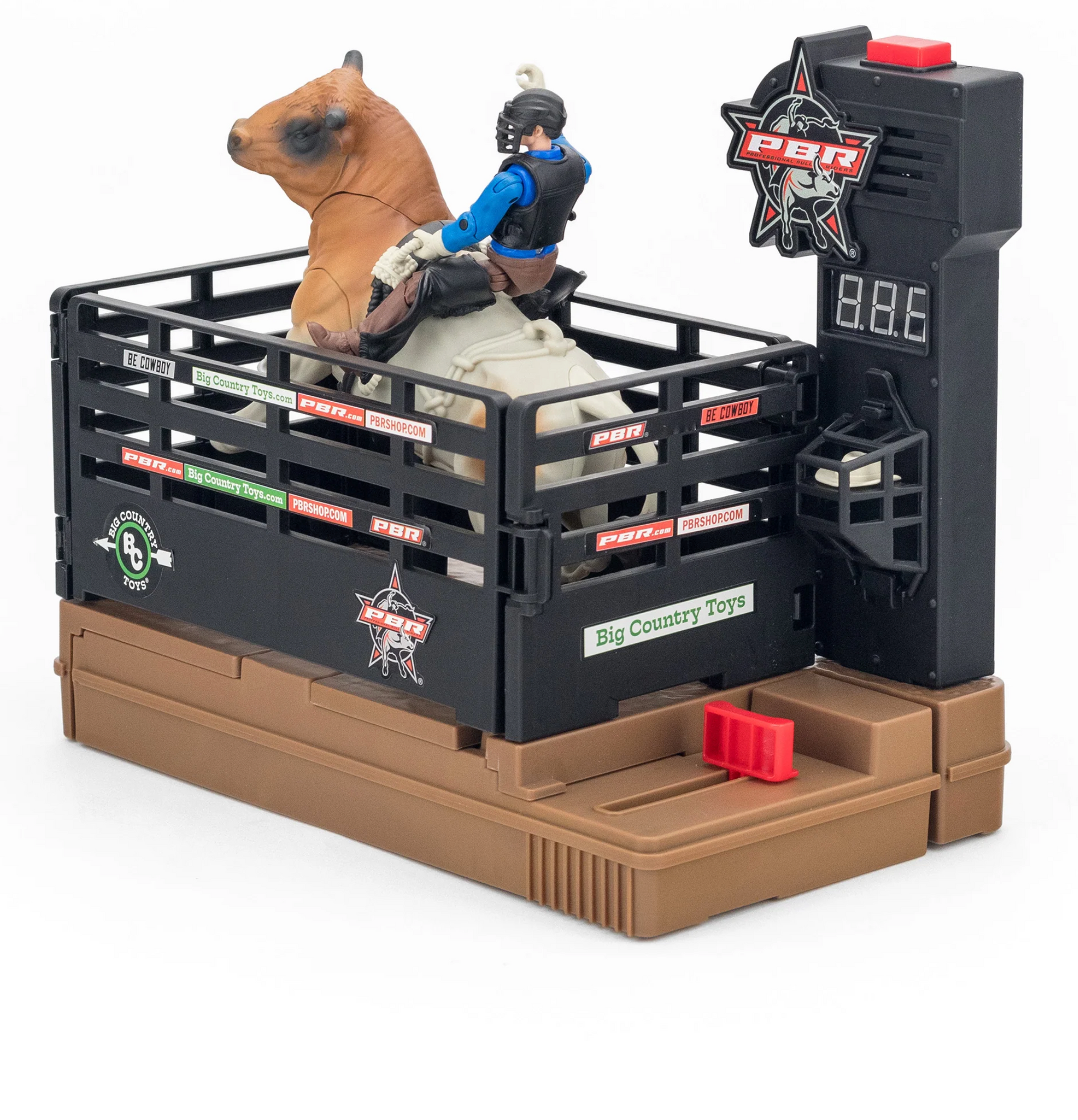 PBR Bucking Bull & Rider