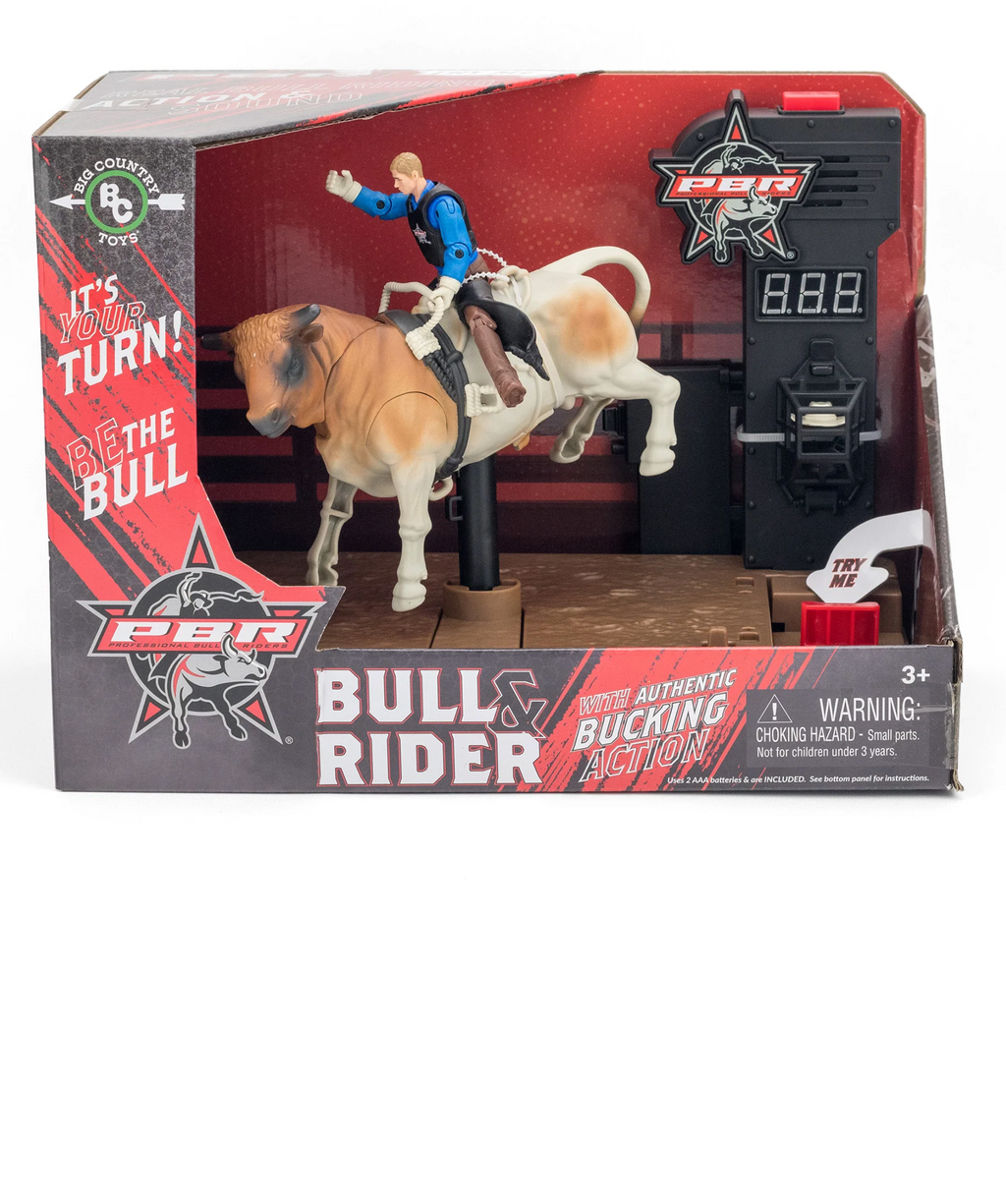 PBR Bucking Bull & Rider