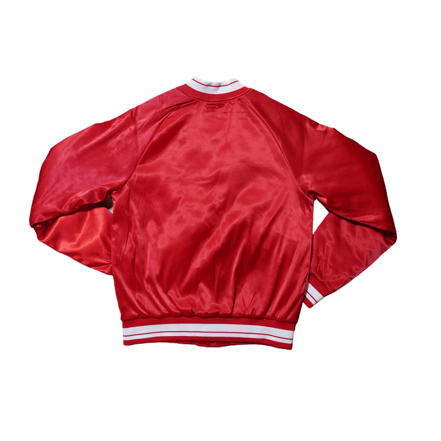 Shiny varsity jacket hot sale