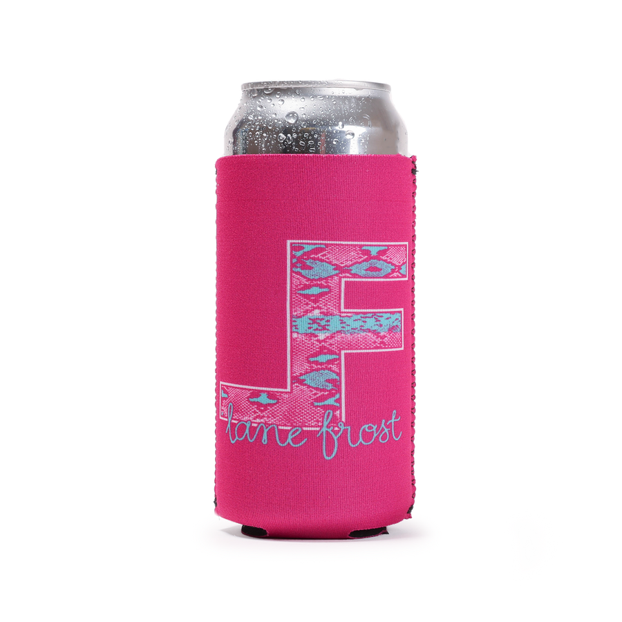 Medusa Slim Koozie (Pink) – Lane Frost Brand