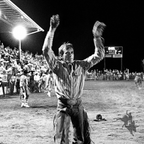 Lane Frost Wood Sign