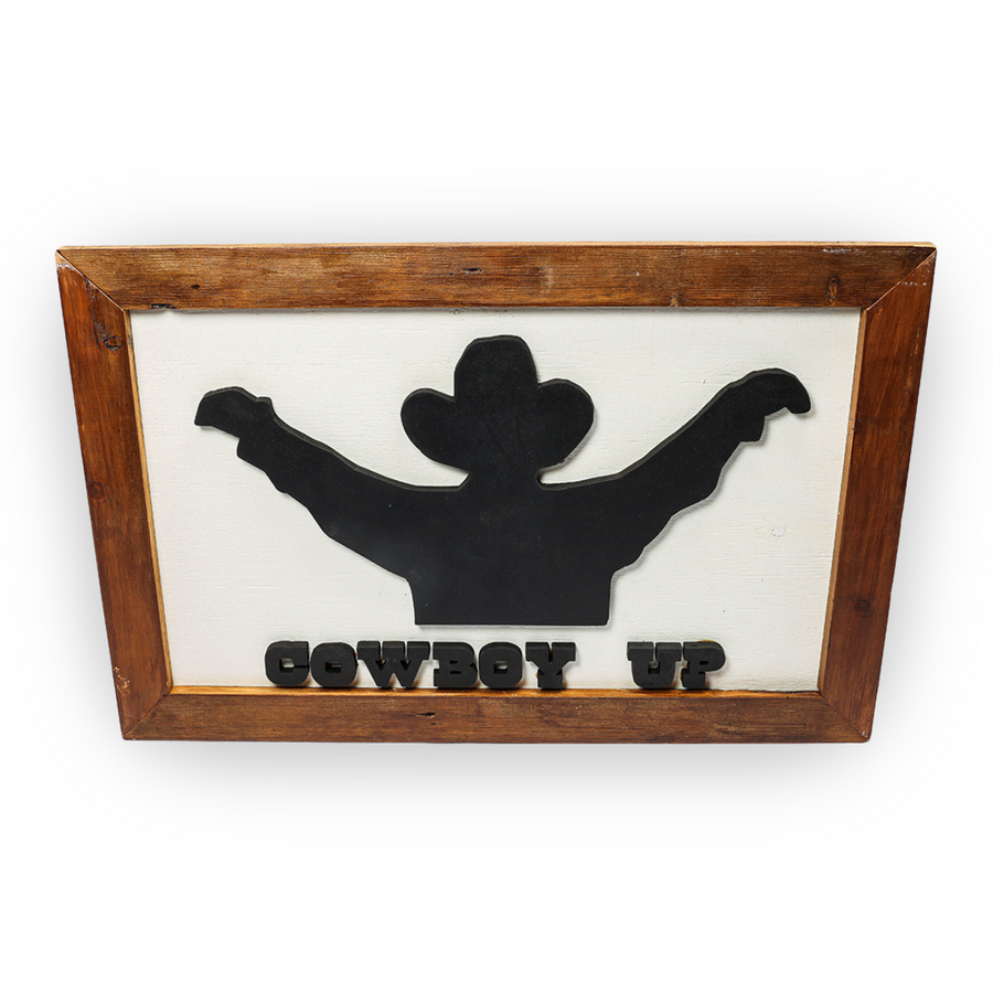 Lane Frost Wood Sign