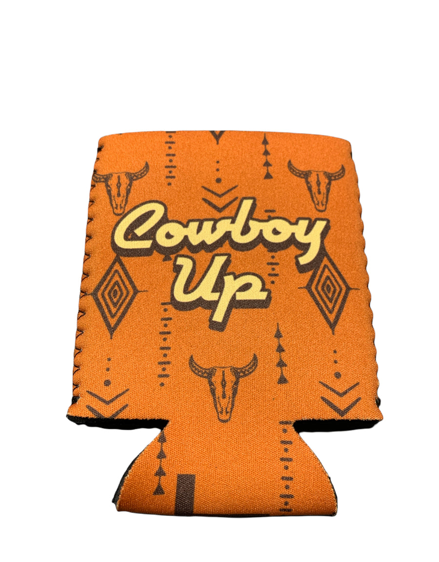 Cowboy Up Koozie
