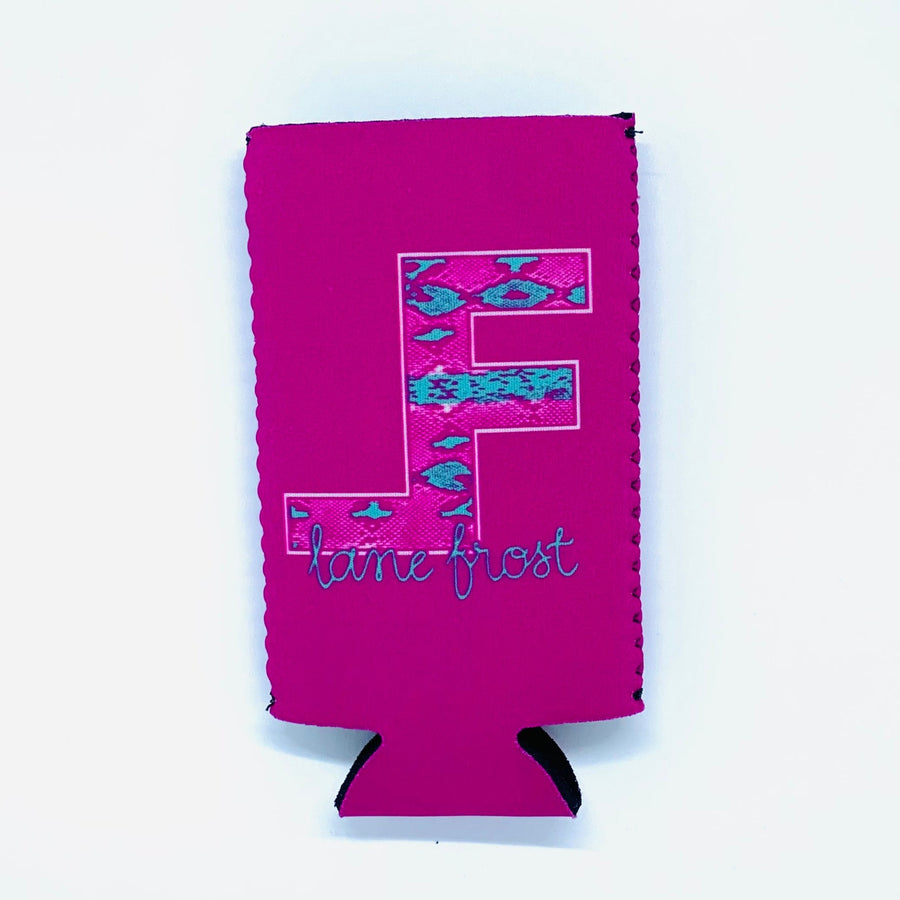 Medusa Slim Koozie (Pink) – Lane Frost Brand